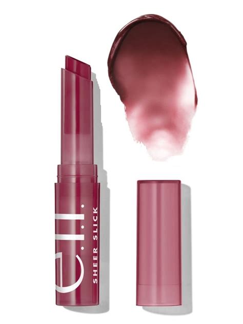 e.l.f. Sheer Slick Lipstick, Hydrating Lipstick For Sheer ...